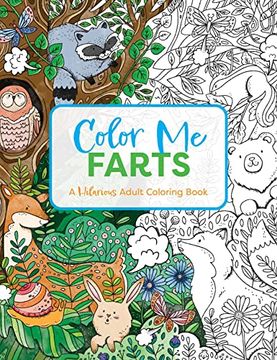 portada Color me Farts: A Hilarious Adult Coloring Book (Color me Coloring Books) (en Inglés)