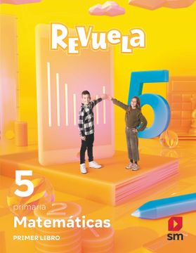 portada Matematicas 5º Educacion Primaria Trimestres Tematicos Proyecto Revuela ed 2023 mec