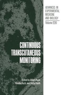 portada Continuous Transcutaneous Monitoring (en Inglés)