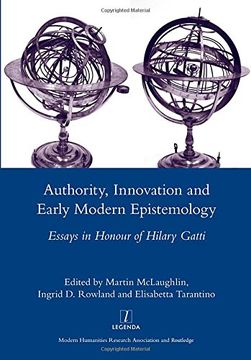 portada Authority, Innovation and Early Modern Epistemology: Essays in Honour of Hilary Gatti (en Inglés)