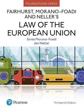 portada Fairhurst, Morano-Foadi and Neller'S law of the European Union (Foundation Studies in law Series) 