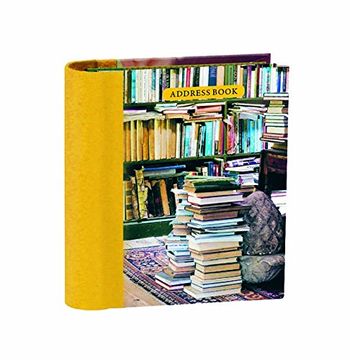 portada At Home with Books Mini Hardback Address Book (Stationery)