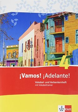 portada Vamos!  Adelante! 4. Vokabel- und Verbenlernheft mit Vokabeltrainer: Spanisch als 2. Fremdsprache
