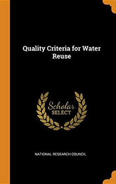 portada Quality Criteria for Water Reuse 