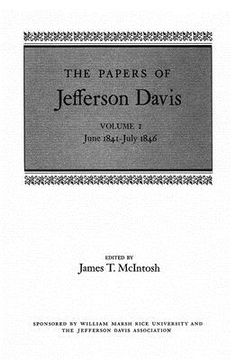 portada the papers of jefferson davis (en Inglés)