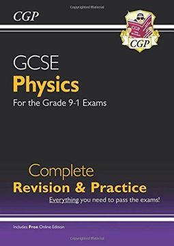 portada New Grade 9-1 GCSE Physics Complete Revision & Practice with Online Edition (CGP GCSE Physics 9-1 Revision) (en Inglés)