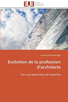 portada Evolution de La Profession D'Architecte