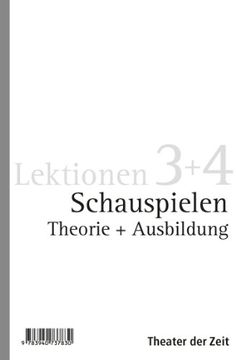 portada Schauspielen. Lektion 3+4 (in German)