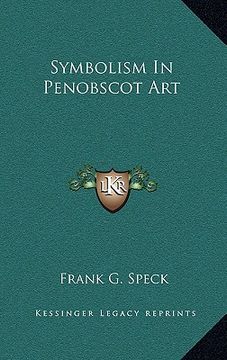 portada symbolism in penobscot art (en Inglés)