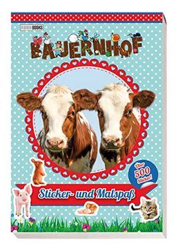 portada Bauernhof: Sticker- und Malspaß: Sticker- und Malblock (in German)