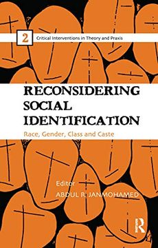 portada Reconsidering Social Identification: Race, Gender, Class and Caste (en Inglés)