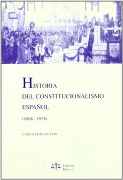 portada Historia del Constitucionalismo Español (1808-1978) (in Spanish)