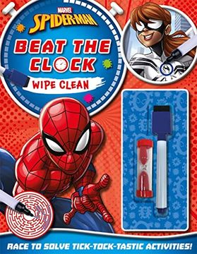 portada Marvel Spider-Man: Beat the Clock Wipe Clean (Paperback)