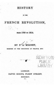 portada History of the French Revolution, from 1789 to 1814