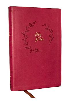 portada Kjv Holy Bible: Value Ultra Thinline, Pink Leathersoft, red Letter, Comfort Print: King James Version (in English)