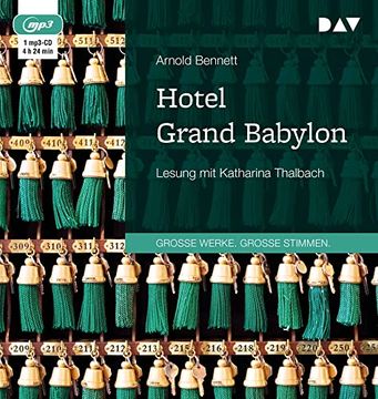portada Hotel Grand Babylon: Lesung mit Katharina Thalbach (1 Mp3-Cd) (en Alemán)
