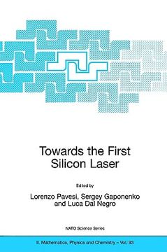 portada towards the first silicon laser (en Inglés)