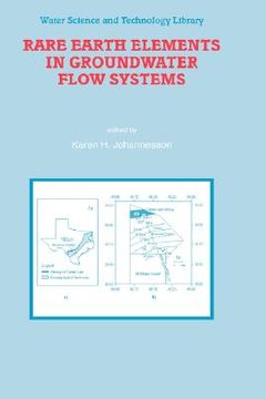 portada rare earth elements in groundwater flow systems (in English)