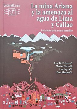 portada La mina Ariana y la amenaza al agua de Lima y el Callao