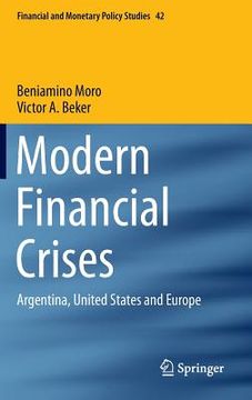 portada Modern Financial Crises: Argentina, United States and Europe (en Inglés)