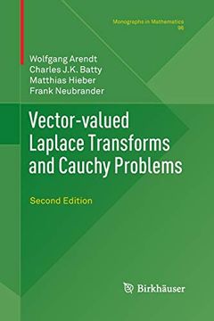 portada Vector-Valued Laplace Transforms and Cauchy Problems: Second Edition: 96 (Monographs in Mathematics) 