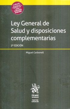 portada Ley General de Salud y Disposiciones Complementarias / 3 ed. (in Spanish)