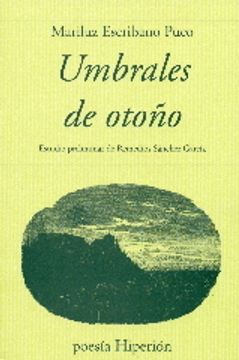portada Umbrales de otoño: Estudio preliminar de Remedios Sánchez García (Poesía Hiperión)