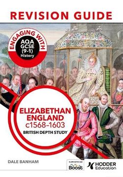 portada Engaging With aqa Gcse (9–1) History Revision Guide: Elizabethan England, C1568–1603 (en Inglés)