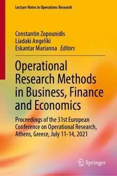 portada Operational Research Methods in Business, Finance and Economics: Proceedings of the 31st European Conference on Operational Research, Athens, Greece, (en Inglés)