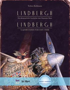 portada Lindbergh. Kinderbuch Deutsch-Französisch mit Mp3-Hörbuch zum Herunterladen
