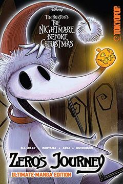portada Disney Manga: Tim Burton'S the Nightmare Before Christmas - Zero’S Journey - Ultimate Manga Edition (en Inglés)