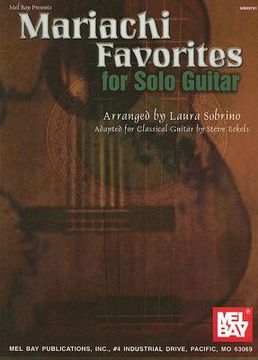 portada mariachi favorites for solo guitar (en Inglés)