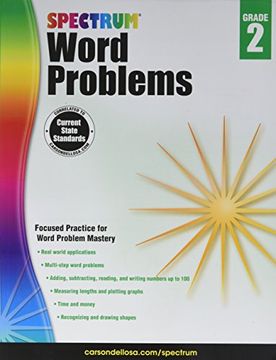 portada Word Problems, Grade 2 (Spectrum) (en Inglés)