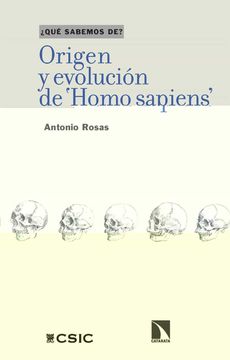 portada Origen y Evolucion de Homo Sapiens (in Spanish)