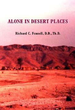 portada Alone in Desert Places (en Inglés)