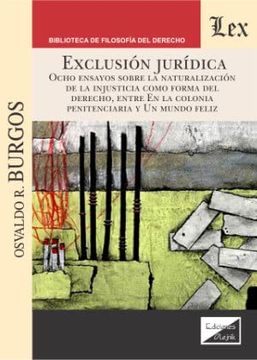 portada Exclusión jurídica. Ocho ensayos sobre la naturaleza (in Spanish)
