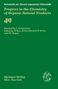 portada Fortschritte der Chemie organischer Naturstoffe / Progress in the Chemistry of Organic Natural Products