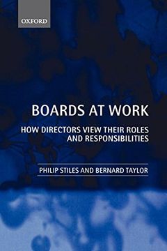 portada Boards at Work: How Directors View Their Roles and Responsibilities (en Inglés)