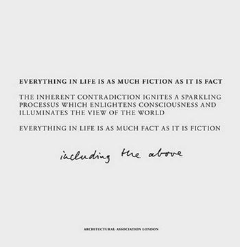 portada Fact and Fiction: Everything in Life is as Much Fiction as it is Fact (en Inglés)