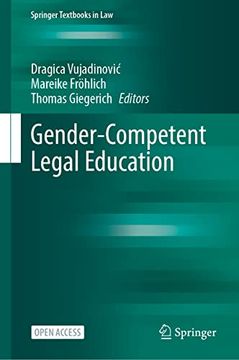 portada Gender-Competent Legal Education (en Inglés)