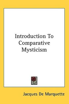 portada introduction to comparative mysticism (in English)
