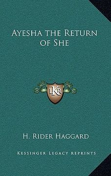 portada ayesha the return of she (en Inglés)