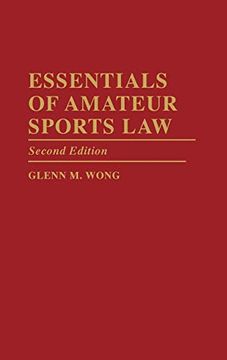 portada Essentials of Amateur Sports Law: Second Edition (in English)