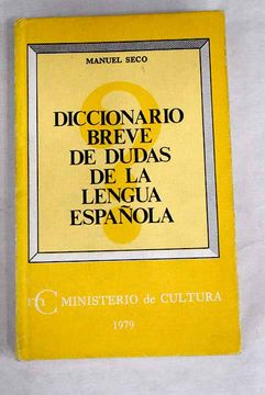 portada Diccionario Breve de Dudas de la Lengua Española