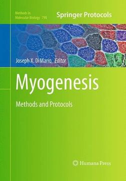 portada Myogenesis: Methods and Protocols (Methods in Molecular Biology)
