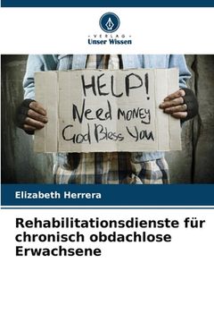 portada Rehabilitationsdienste für chronisch obdachlose Erwachsene (en Alemán)