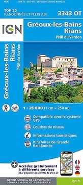 portada 3343Ot Greoux-Les-Bains (en Francés)