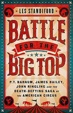 portada Battle for the big Top: P. To Barnum, James Bailey, John Ringling, and the Death-Defying Saga of the American Circus (en Inglés)