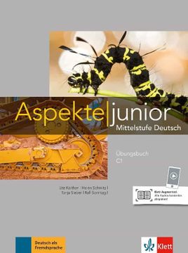 portada Aspekte Junior c1, Libro de Ejercicios + Audio Online (en Alemán)