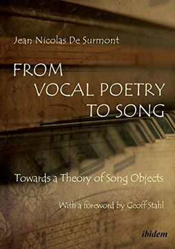 portada From Vocal Poetry to Song. Towards a Theory of Song Objects (en Inglés)